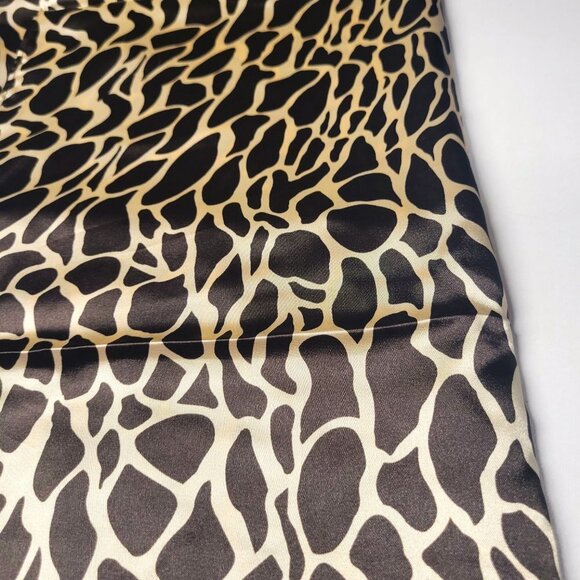 Animal Print Pareo Sarong Skirt Swimsuit Cover Up Strapless Dress - Picture 5 of 9